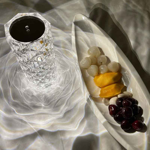 Crystal Diamond Touch Table Lamp - Akaasi