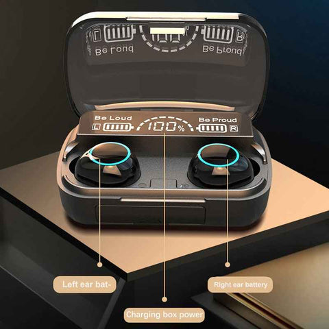M30 TWS Bluetooth 5.2 Wireless Earbuds - Akaasi