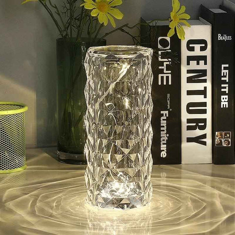 Crystal Diamond Touch Table Lamp - Akaasi