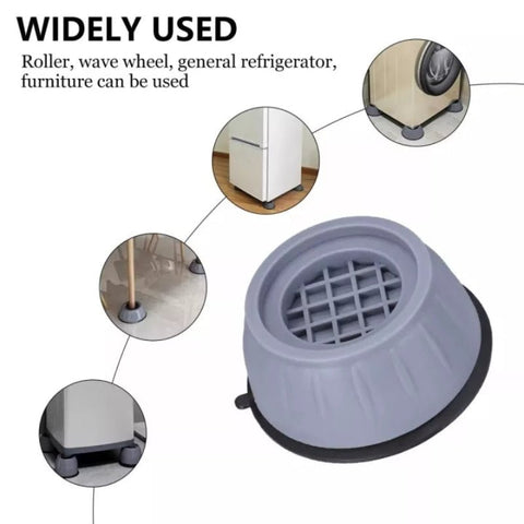 3 - Pack Of 4Pcs Anti Vibration Non - Slip Rubber Feet Pads - Akaasi