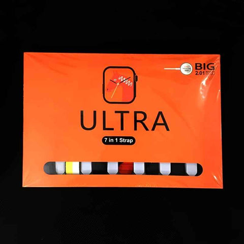 Big Infinite Display Smart Watch with 7 Straps - Akaasi