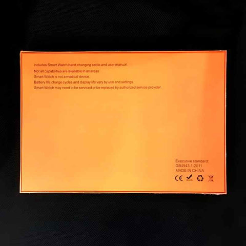 Big Infinite Display Smart Watch with 7 Straps - Akaasi