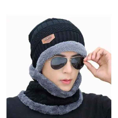 Unisex Beanie & Scarf Winter Set - Akaasi