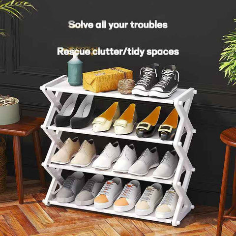 Space - Saving, Portable & Durable Shoe Organizer - Akaasi
