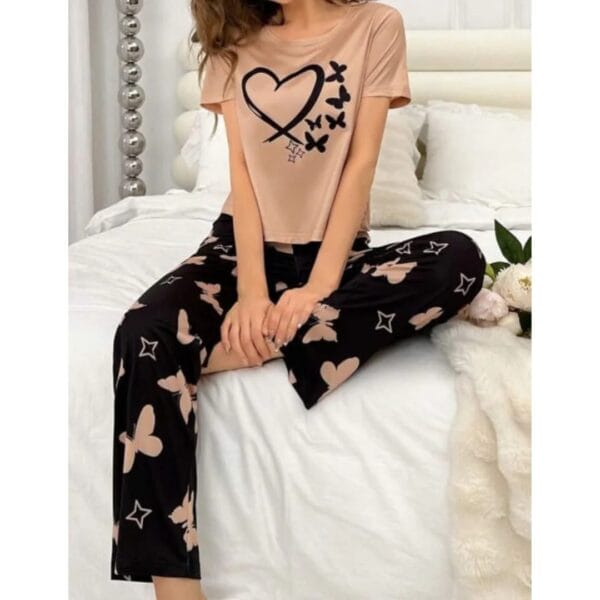 Soft And Cozy Heart Nightwear - Image 2