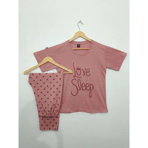 Love Sleep Cotton Nightwear Set - Image 5