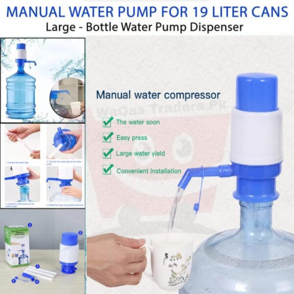 Manual Hand Press Water Pump - Image 2