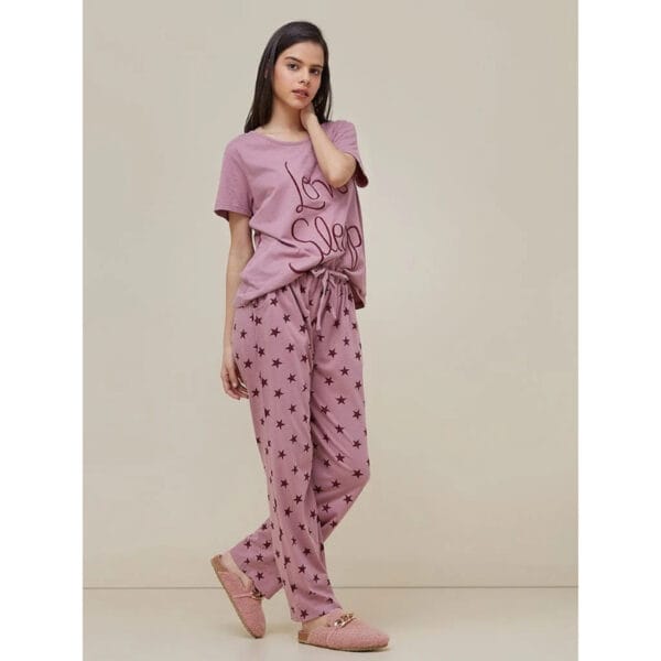Love Sleep Cotton Nightwear Set - Image 2
