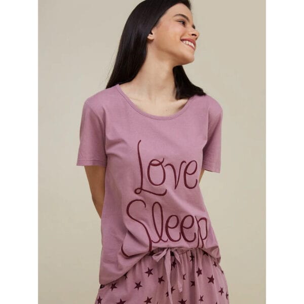 Love Sleep Cotton Nightwear Set - Image 3