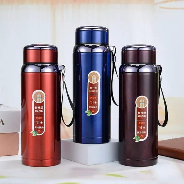 Stainless Steel Vacuum Insulated Water Bottle - Image 2