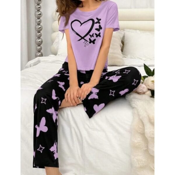 Soft And Cozy Heart Nightwear - Image 3
