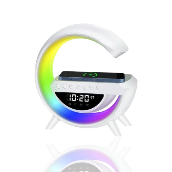 BT-3401 LED Wireless Charging Bluetooth Speaker - Image 2