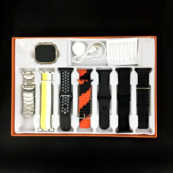 Ultra 7-in-1 Smart Watch with 7 Straps – Infinite Display - Image 4