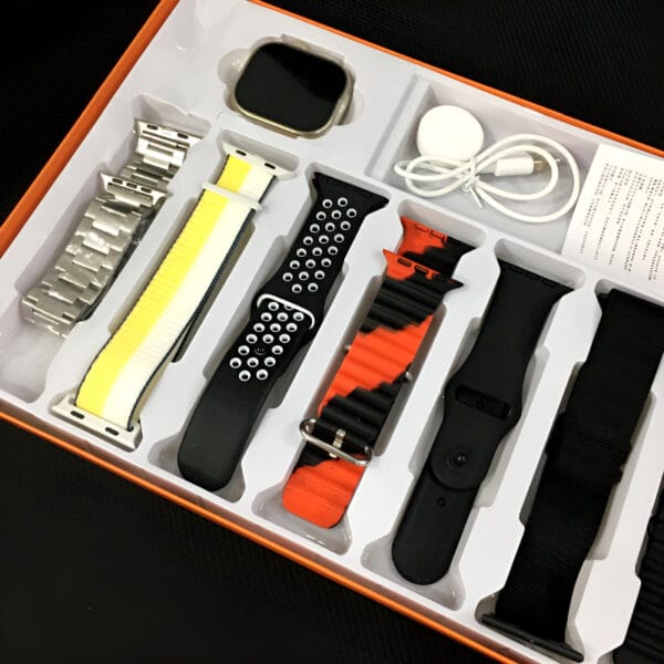 Ultra 7-in-1 Smart Watch with 7 Straps – Infinite Display - Image 3