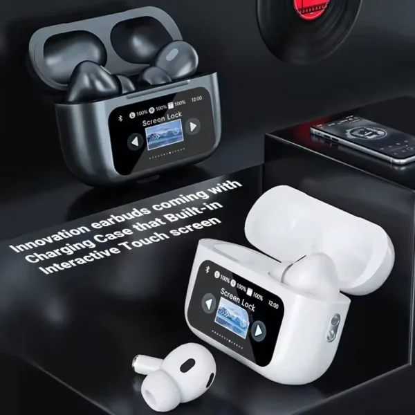 A9 Pro Touchscreen Noise Reduction Earbuds - Image 8