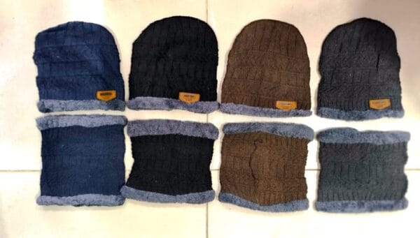 Cozy Winter Beanie & Scarf Set - Image 5