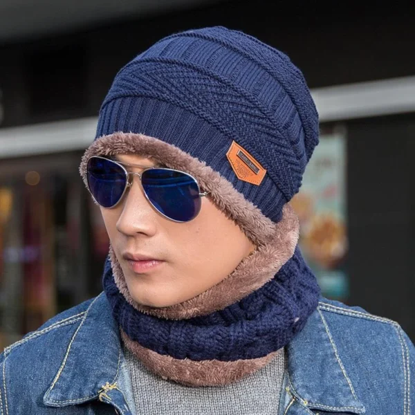 Cozy Winter Beanie & Scarf Set - Image 4